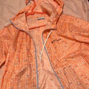 Salmon Columbia Windbreaker